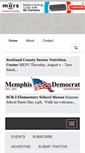 Mobile Screenshot of memphisdemocrat.com